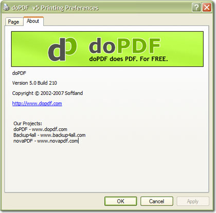 doPDF, software de creación de PDF’s